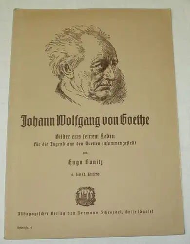 Johann Wolfgang von Goethe - Bilder aus seinem Leben für die Jugend aus den Quellen zusammengestellt