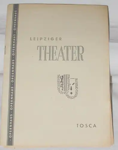 Leipziger Theater Tosca