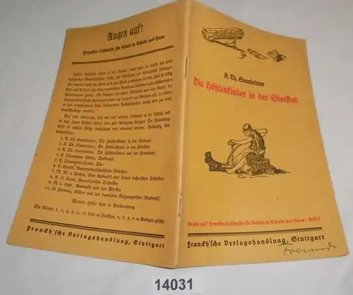 Les enfants des cavernes dans le déluge (yeux sur! cahiers de lecture de Franckh pour le travail à l'école et la maison cahier 2)