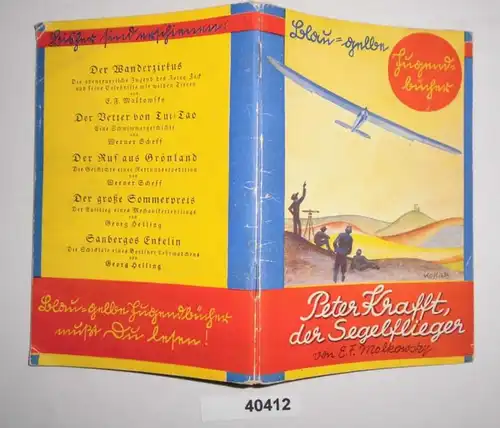 Peter Krafft, der Segelflieger - Die Geschichte eines Weltrekordes (Blau-gelbe Jugendbücher)