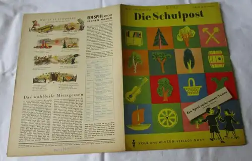 Die Schulpost Nr. 8 von 1947