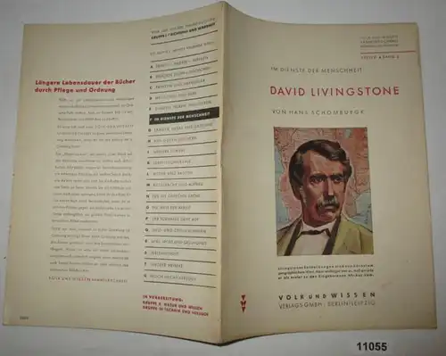 Au service de l'humanité: David Livingstone - Le peuple et la connaissance Livres, poésie et vérité Série F Band 3