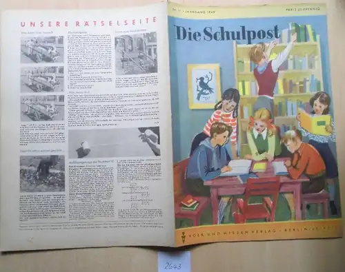 Die Schulpost Nr. 11 von 1949