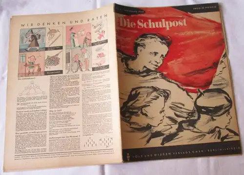 Die Schulpost Nr. 4 von 1949