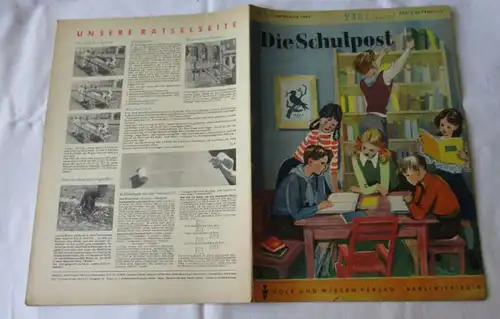 Le courrier scolaire n° 11 de 1949