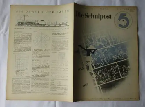 Die Schulpost Nr. 10 von 1950