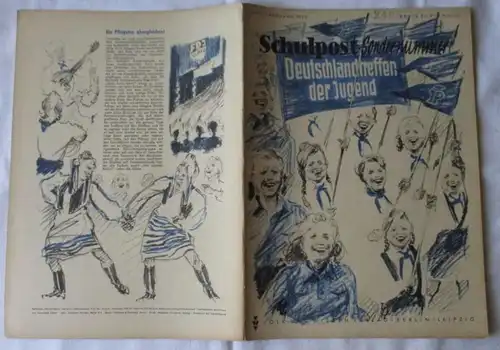 Die Schulpost Nr. 7 von 1950