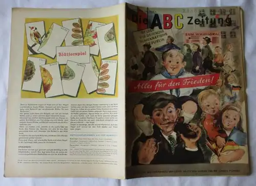 Le journal ABC Juin 1950 Revue 8 .