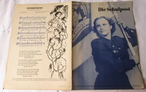 Die Schulpost Nr. 4 von 1951