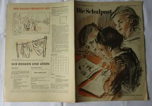 Die Schulpost Nr. 2 von 1951