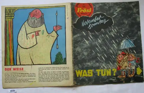 Frösi, numéro 11 de 1965.
