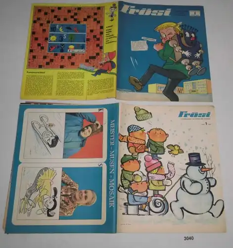 Frösi, numéro 1 de 1969.