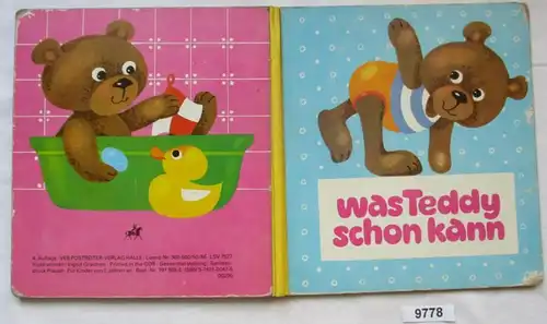 Was Teddy schon kann. 4. Auflage