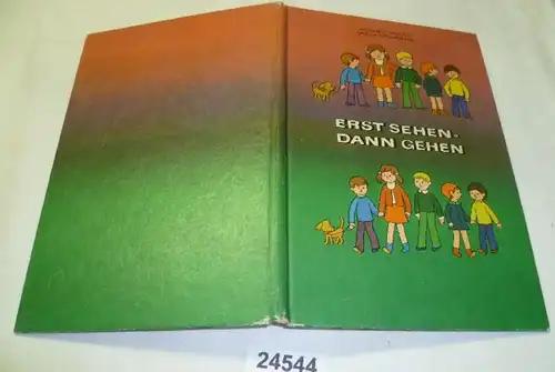 Erst sehen - dann gehen (Ein Beschäftigungsbuch zur Verkehrserziehung für Kinder von 5 Jahren an)