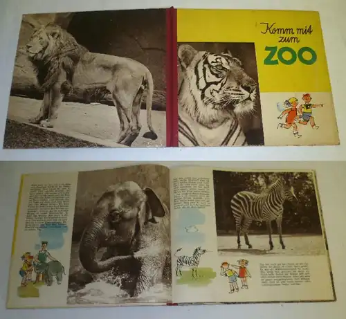 Viens au zoo - Livre d'images animal