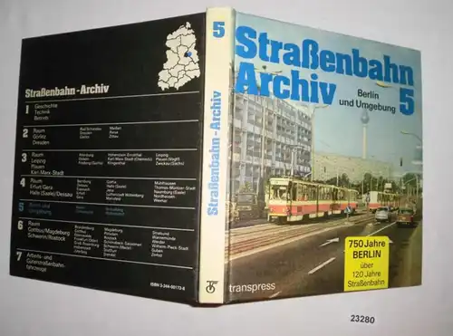 Archives de tramway 5: Berlin et ses environs - 750 ans Berlin plus de 120 ans trams
