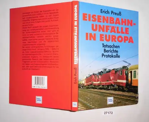 Accidents ferroviaires en Europe - Faits, rapports, protocoles