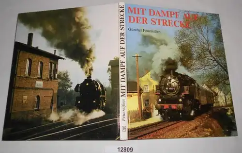 Avec vapeur sur la route - locomotives à vapeur de la Deutsche Reichsbahn dans l'usine ferroviaire, avant trains rapides, train de passagers