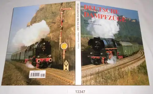 Trains à vapeur allemands - trains à gaz sur les rails des deux administrations ferroviaires allemandes par comparaison graphique