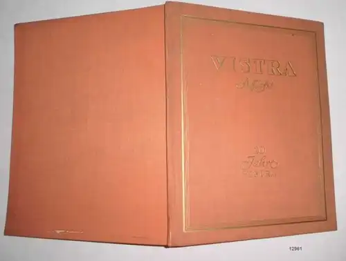 Vistra Stoff und Stil - 20 Jahre Vistra (Hausmitteilungen der I.G. Farbenindustrie Aktiengesellschaft, Berlin, Winter un