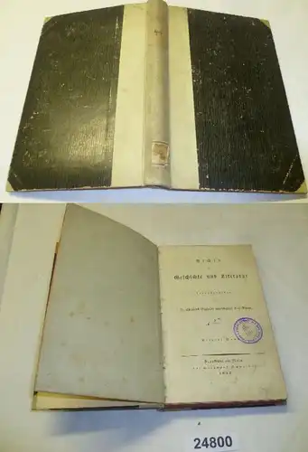 Archives d'histoire et de littérature 4e volume