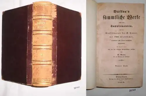 Büffon's sämmtliche Werke nebst den Supplementen, nach der Klassifikation des G. Cuvier - Neunter Band
