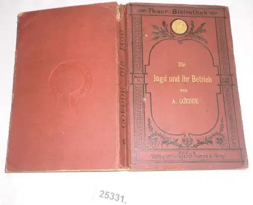 La chasse et son exploitation en Allemagne (Bibliothèque Thaer)