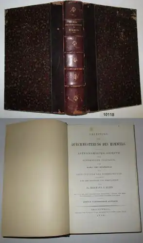 Guide de la projection du ciel - Objecte astronomique pour télescopes ordinaires; livret de manuel et livre de guide pour