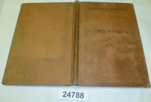 Ciceros Verrinen (B.G. Teubner éditions scolaires des écrivains grecs et latins)