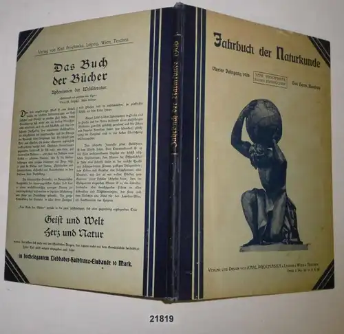 Illustriertes Jahrbuch der Naturkunde, Vierter Jahrgang 1906 (Prochaskas Illustrierte Jahrbücher)