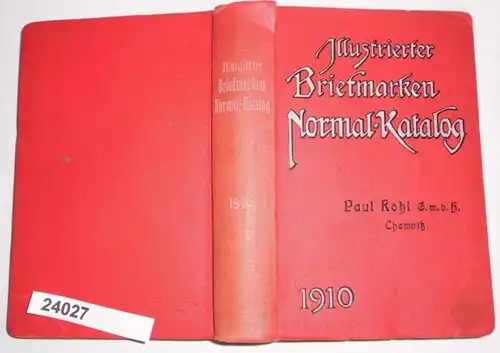 Illustrierter Briefmarken-Normal-Katalog 1910