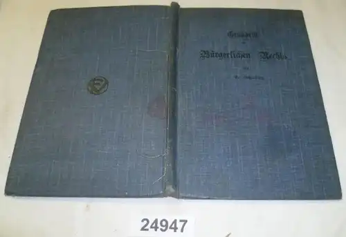 Fondamental du droit civil, compte tenu du Droit romain et commun: II. Volume du Code des obligations