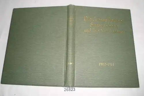 Die Große Berliner Straßenbahn und ihre Nebenbahnen 1902-1911 - Denkschrift aus Anlass der XIII. Vereinsversammlung des