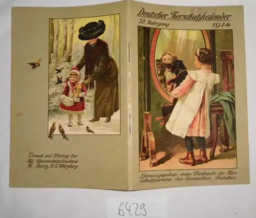 Deutscher Tierschutzkalender 1914
