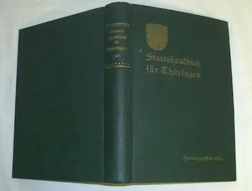 Staatshandbuch für Thüringen 1926
