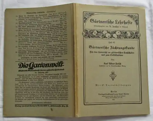 Journal des métiers du jardinage, numéro 43: Culture du Jardin