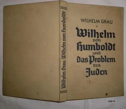 Wilhelm von Humboldt und das Problem der Juden