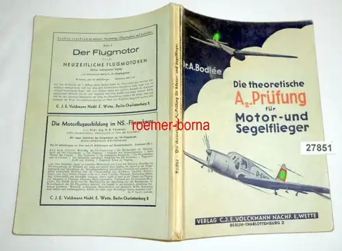 Die theoretische A2-Prüfung für Motor- und Segelflieger