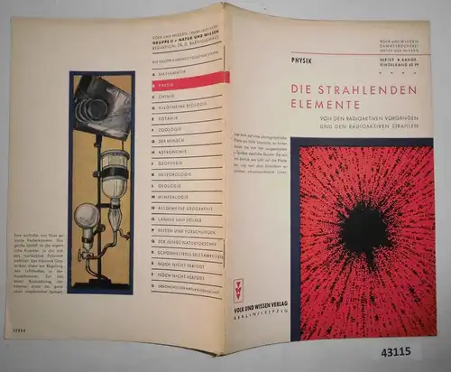 Physique: Les éléments radiants, des processus radioactifs et des rayonnements - Peuple et connaissance