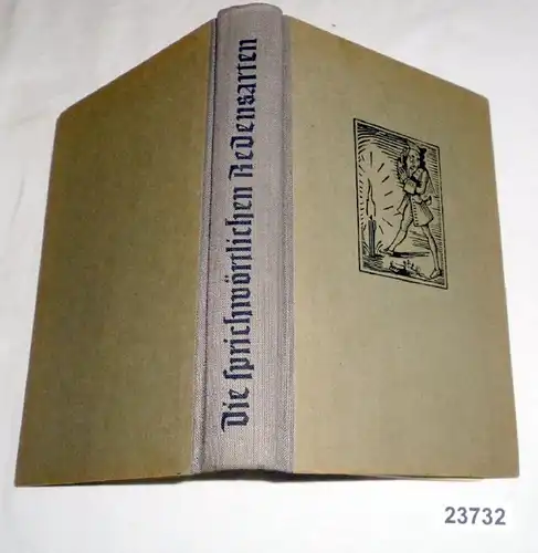 Les expressions proverbiales dans la langue allemande par sens et origine