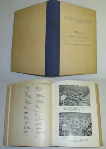 Bericht über die Feldversuche in der Praxis 1954 - 1956 in den Bezirken Leipzig, Dresden, Karl-Marx-Stadt