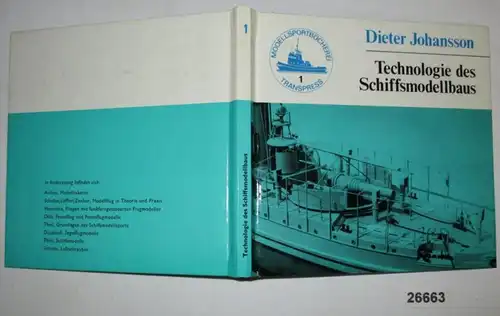 Technologie des Schiffsmodellbaus (Modellsportbücherei 1)
