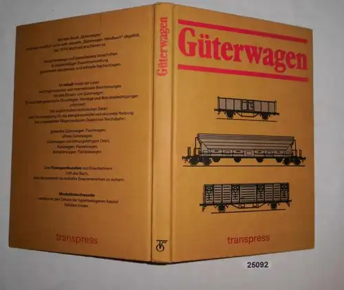 Güterwagen - Vorschriften und technische Merkmale