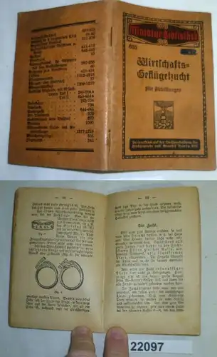 Wirtschaftsgeflügelzucht - Praktische Ratschläge für Haltung, Zucht und Verwertung von Nutzgeflügel (Miniatur-Bibliothek