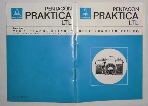Manuel d'utilisation Pentacon Praktica LTD