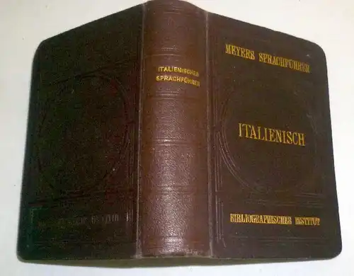 Meyers Sprachführer Italienisch - Italienischer Sprachführer  - Konversations Wörterbuch