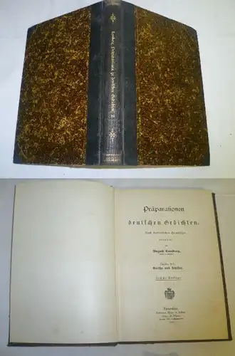 Präparationen zu deutschen Gedichten nach Herbartischen Grundsätzen ausgearbeitet, Zweites (2.) Heft: Goethe und Schille
