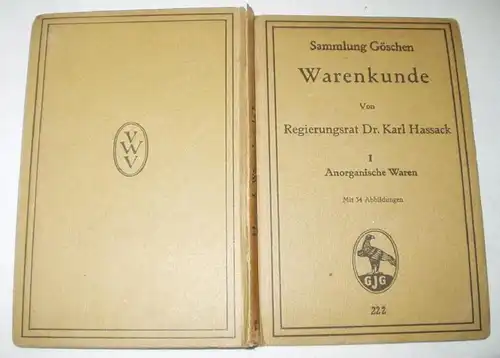 Warenkunde, I Anorganische Waren