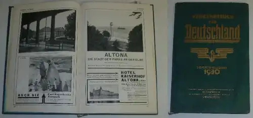 Livre des Transports pour l'Allemagne Édition d'été 1930