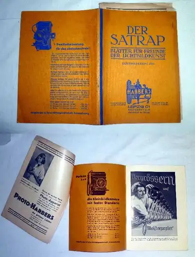 Der Satrap - Blätter für Freunde der Lichtbildkunst: 8. Jahrgang Heft 11